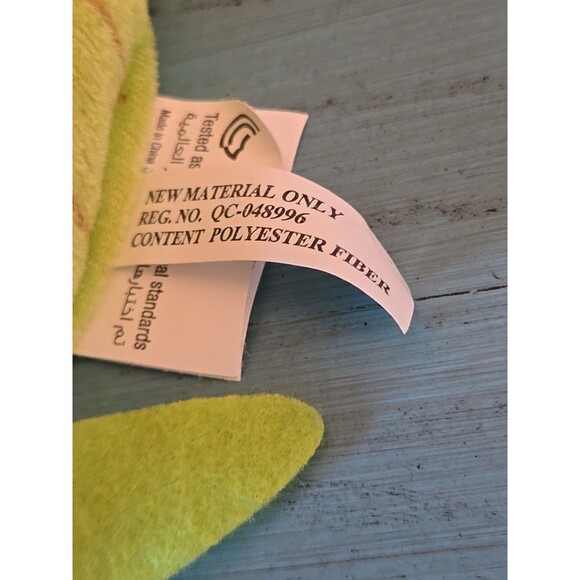 Stuffed Animal Colorful Green Orange Shell Turtle 5.5" × 4.5" Tortoise Plush - Picture 11 of 11